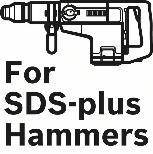 Набор из 10 ручных зубил Bosch  Bosch SDS-plus 250